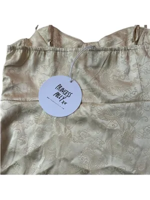 Princess Polly Champagne Pop Mini Dress. thumbnail 6