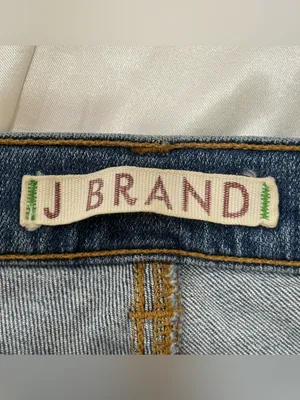 Vintage J Brand Low Rise Flare Jeans 24 Icicle Blue Y2K Minimal Retro 2000s thumbnail 8