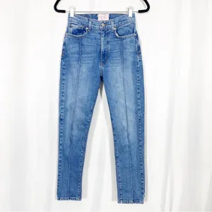 Revice Venus High Rise Cropped Star Jeans: Light Year Wash thumbnail 3