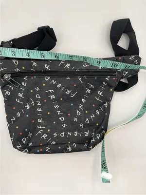 Friends TV show fanny pack multicolor Black thumbnail 8