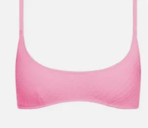 Triangl Bikini top hot pink thumbnail 1
