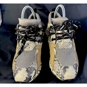 Steve Madden Women's Cliff Platform Sneakers Size 8 Snake Silver Snakeskin thumbnail 9