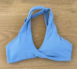 Elite Eleven Sports Bra Halter Neck Luna Elevate Size XS Blue thumbnail 1