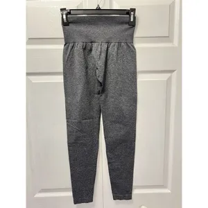 NVGTN Contour Seamless Leggings Heather Gray Size‎ Medium Pants Full Length thumbnail 6