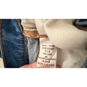 Madewell Perfect Vintage Straight Jeans 26 Blue High Rise Stretch Denim Women's‎ thumbnail 9