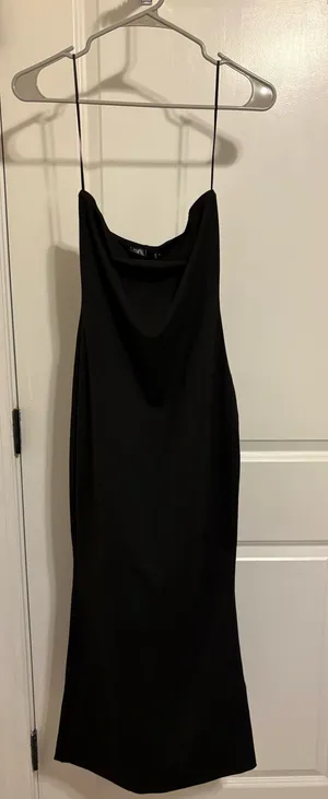 Strapless dress Black Size M thumbnail 1