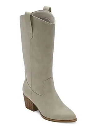 a.n.a Cowboy boots , sand color , 5 size thumbnail 1