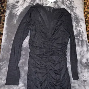 Princess Polly Cyanna Mini Dress in Black Size 6 New with tag thumbnail 9