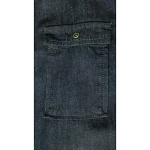 Ann Taylor LOFT Women's ‎ Small Dark Blue Denim Long Roll Tab Sleeve Dress Tunic thumbnail 5