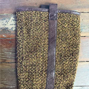 OTBT Putney Women’s Wool Leather Riding Western Knit Boots ~ Size 8.5 💛🍄 thumbnail 7