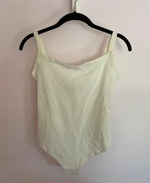 Cotton Jersey Scoop Neck Bodysuit thumbnail 2