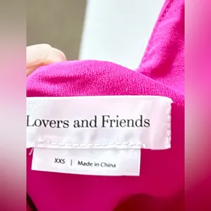 Lovers + Friends Vibrant Pink Mini Dress thumbnail 2