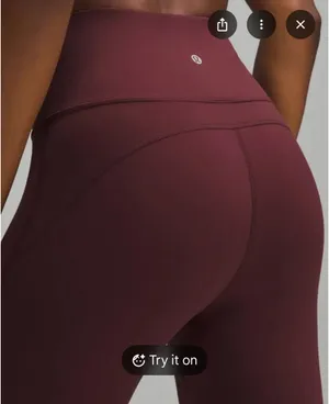 Lululemon Groove Nulu Super-high-rise Flared Women Pants - Garnet thumbnail 3