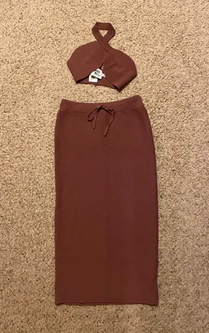 Princess Polly ‼️ Ribbed Knit Skirt Set‼️ thumbnail 1