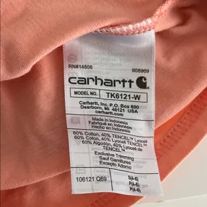 Carhartt Coral Long Sleeve Tee thumbnail 6