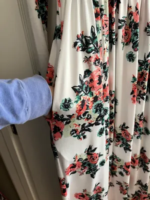 Long Sleeve Maxi Dress Multi Size M thumbnail 3