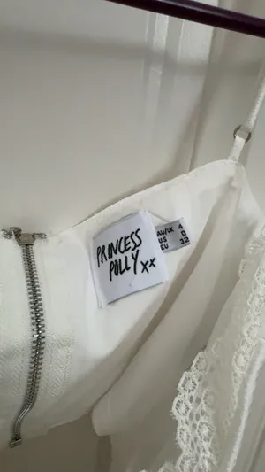 Princess Polly White Corset Top thumbnail 3