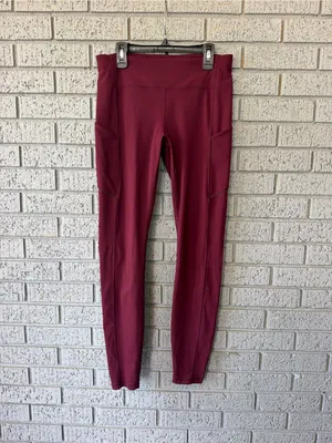 Lululemon Speed Up Tight 28" Garnet Maroon Red Size 8 thumbnail 3