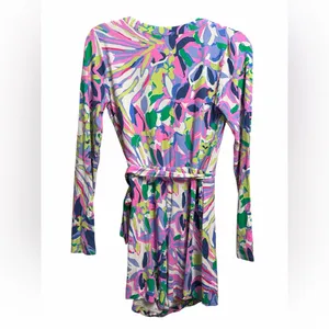 Lilly Pulitzer Pastel Floral Romper thumbnail 3