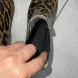 J. crew animal print short rain boots thumbnail 6