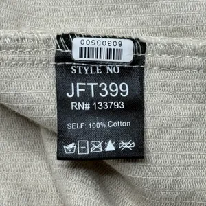 POL Corduroy Trucker Jacket Women's M Cream Raw Hem Cropped Boho Western thumbnail 4