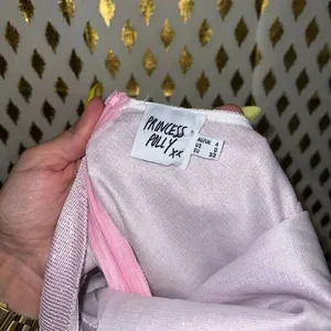 Princess Polly sparkly pink halter top dress Paris mini dress size 0 thumbnail 7