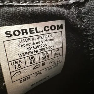 Sorel Womens 7.5 Lennox Chelsea Stud Waterproof Boots Brown Leather thumbnail 10