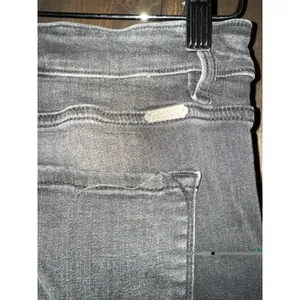 KanCan High Rise Ankle‎ Skinny Jeans Women's Sz 31 Washed Black Distressed thumbnail 4