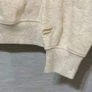 Fabletics Womens Oatmeal Heather Fleece Hoodie LS2357069 Size Small NWT thumbnail 5