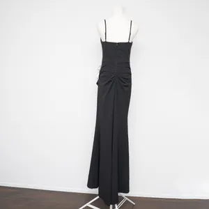 XSCAPE ‎ - “Shay” Pleated Satin Neckline Gown thumbnail 3