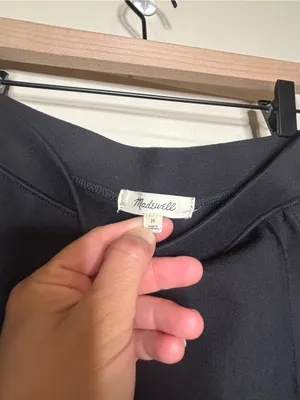 Madewell Kick Flare Ponte Leggings thumbnail 6