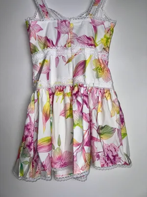 Floral Fit And Flare Dress thumbnail 11