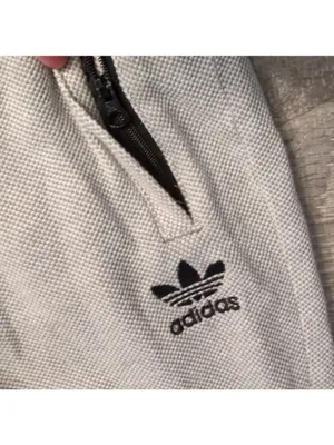 Adidas Original Cuffed Track Pants Size Large thumbnail 4
