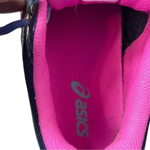 ASICS Gel Contend 3 Women’s 8.5 Running Shoes Blue Pink Gym Trainers Cushioned thumbnail 8