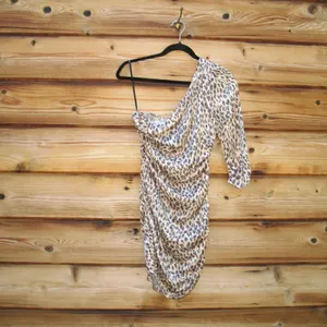 Revolve Majorelle Roberta Leopard Cheetah Print Mini Dress thumbnail 3