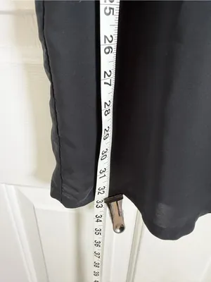 Abercrombie & Fitch Black Short Sleeve Dress with‎ Back Cutout thumbnail 5