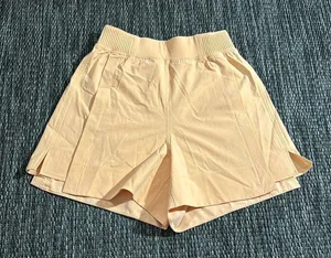Stretch Woven Relaxed Fit High Rise Short 4" Size XS thumbnail 1