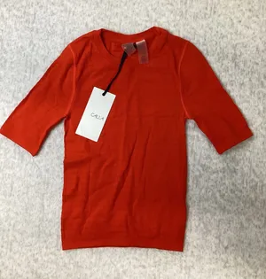CALIA Focus Seamless Crop Tee‎ Fresh Red WAX15125 Womens XS NEW thumbnail 1