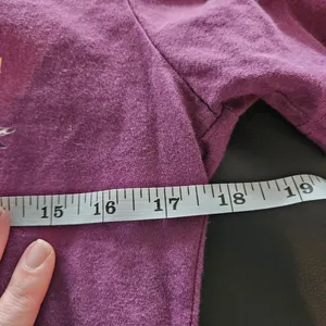 LAT ‘Aloha Cowboy’ Graphic Purple Tee size Medium thumbnail 4
