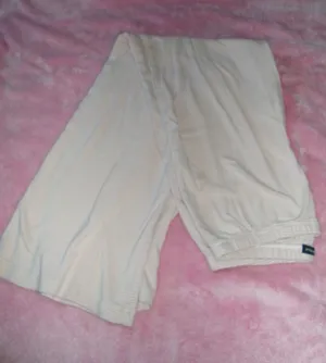 Brandy Melville Pants Striped Pink White thumbnail 1