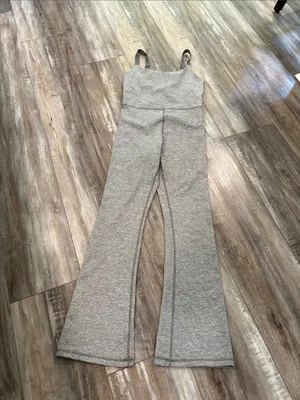 OFFLINE By Aerie Gray The Hugger Bootcut Jumpsuit Size Medium thumbnail 5