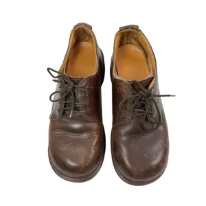 Dr. Martens 8461 Brown Distressed Leather Lace Up Chunky Platform Oxford Shoes 5 thumbnail 2