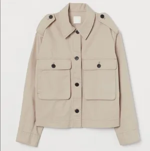 H&M Beige Trench Coat thumbnail 1
