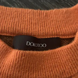 Playful Ghost Pattern Crewneck Sweater Orange Size M thumbnail 2