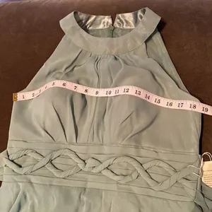 Women’s Halter Neck Chiffon High Low Prom Party Bridesmaid Dress Size 12 NWT thumbnail 9