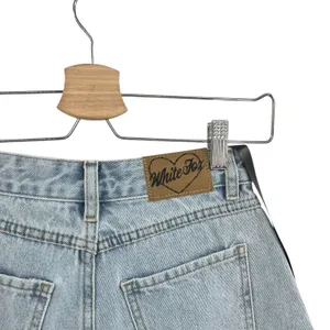 White Fox Boutique Hurt Feelings Denim Shorts Powder Blue Wash Size‎ XXS thumbnail 6