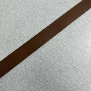 Lands' End Belt Womens XS Brown Leather Double O-Ring Buckle Casual Classic thumbnail 3
