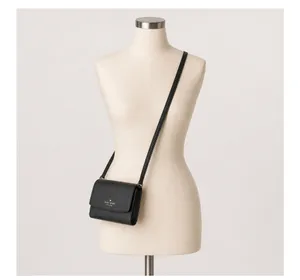 Kate Spade NY black leather crossbody thumbnail 14