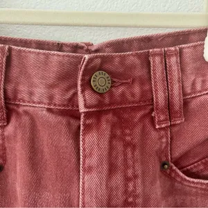 BDG Red Issa High Waisted Cowboy Jeans thumbnail 4
