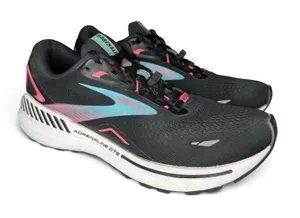 Brooks Adrenaline GTS 23 GTX Women's Size 11 Black Pink Running Shoes Gore-Tex thumbnail 1